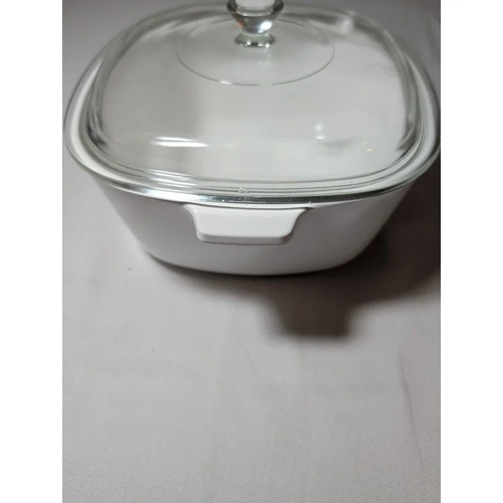 RARE 2 1/2 QT Vintage CorningWare Blue Cornflower Casserole Dish with Lid